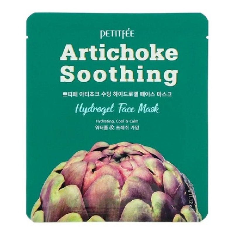 PETITFEE Artichoke Soothing Hydrogel Face Mask 32g