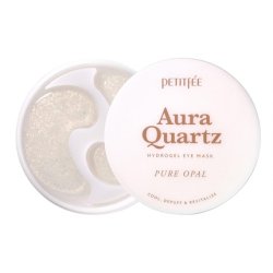 Petitfee Aura Quartz Eye Mask Pure Opal 40 Pcs - Rejuvenating