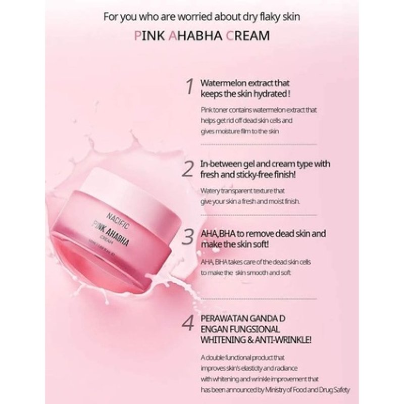 Nacific Pink Ahabha Cream