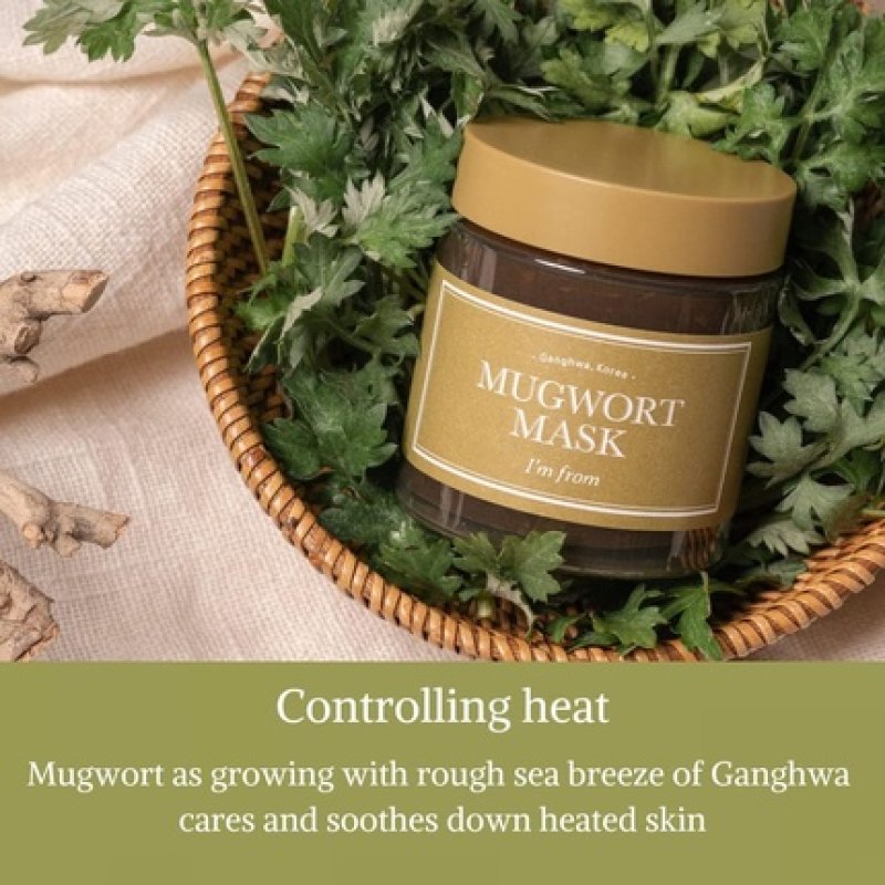 I'M From Mugwort Mask 1.01 Fl Oz - Cooling and Fast Soothing