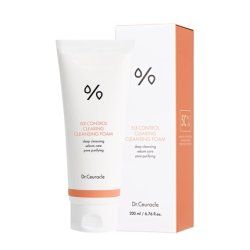 Dr.Ceuracle 5 Alpha Control Cleansing Foam Redness Treatment Face Wash with 0.5% Salicylic Acid Korean Dermatology