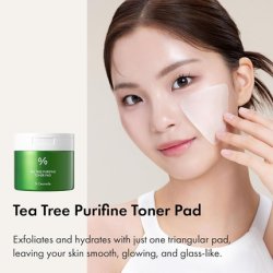 Dr.Ceuracle Tea Tree Purifine Toner Pad - Korean Skincare Mild Exfoliating
