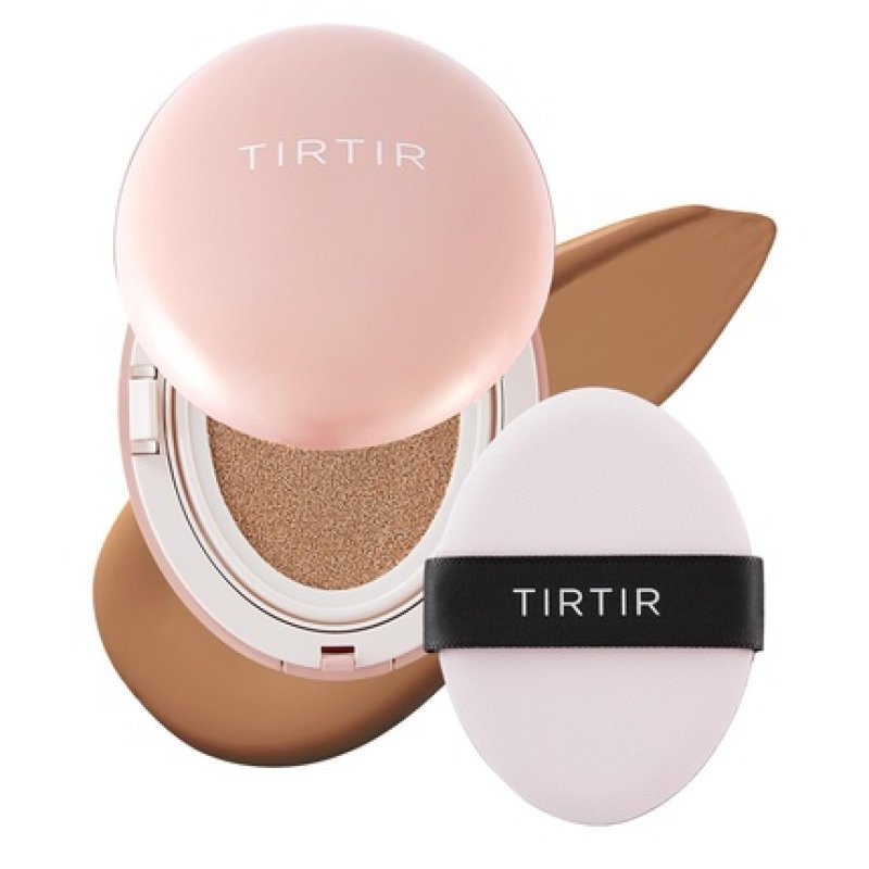 Tirtir Mask Fit All Cover Pink Cushion Foundation - High Coverage Velvety Matte