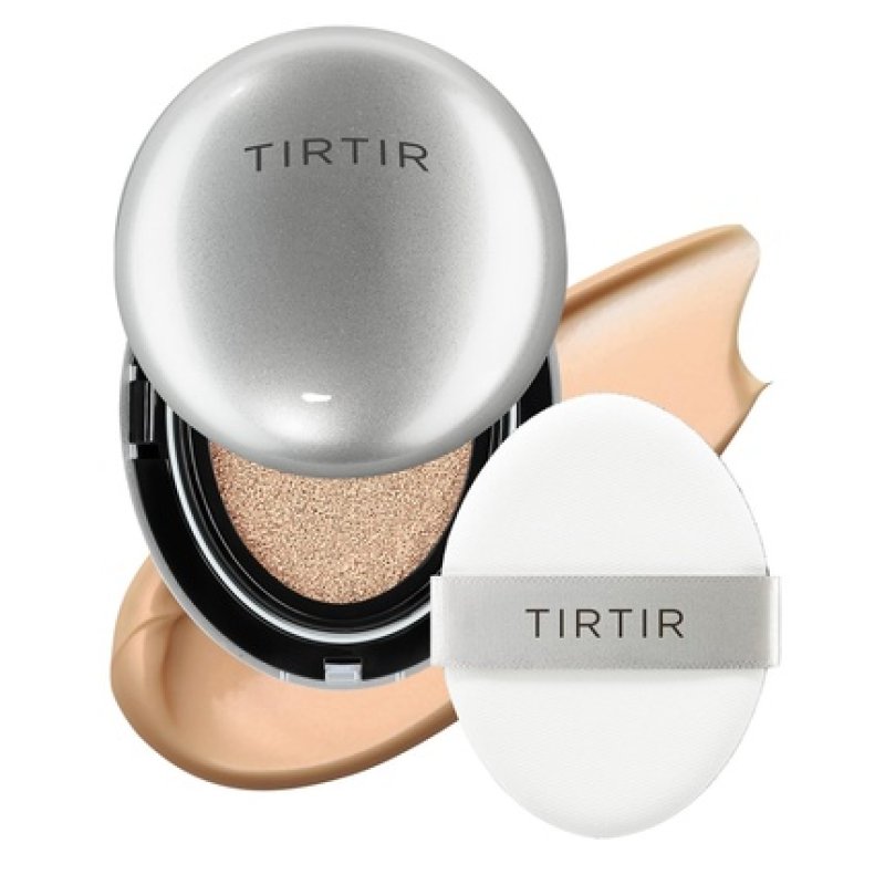 Tirtir Mask Fit Aura Silver Cushion Foundation Semi-Glow Finish Natural