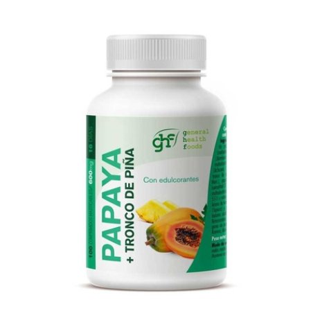 Ghf Papaya And Pineapple 600 Mg 100 Tablets