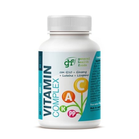 Ghf Vitamin Complex 820mg 60 Capsules