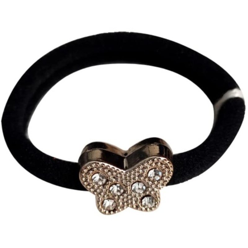 Araban Bun Ponytail Holder Black Gold