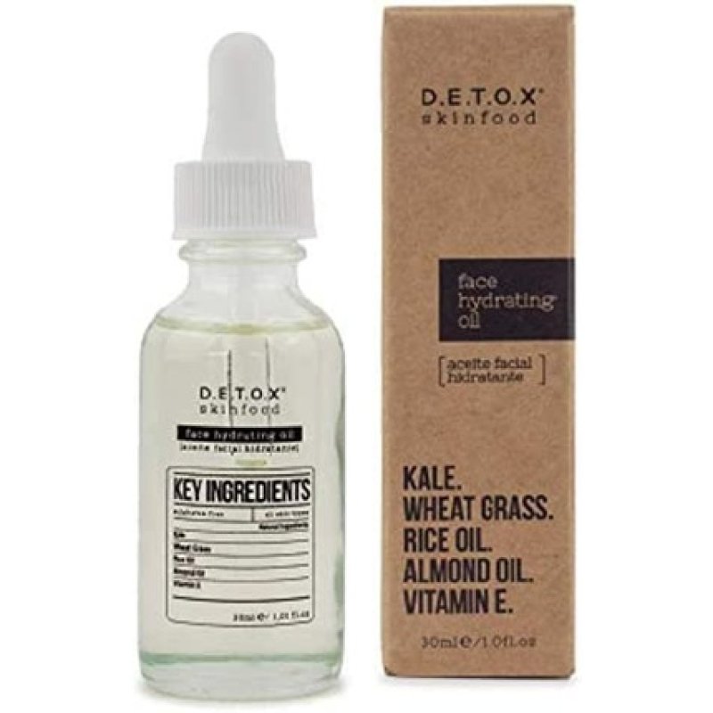 Detox Skinfood Face Hydrating Oil Antioxidant Facial Oil with Glow Effect 30ml