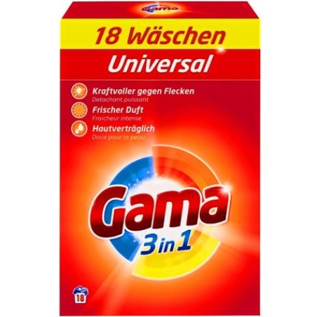Gama Universal Washing Powder 108 Kg