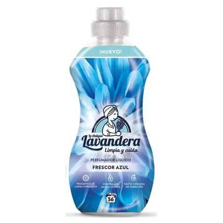 Lavandera Blue Freshness Perfumed Fabric Conditioner 720 Milliliters, 36 Washes