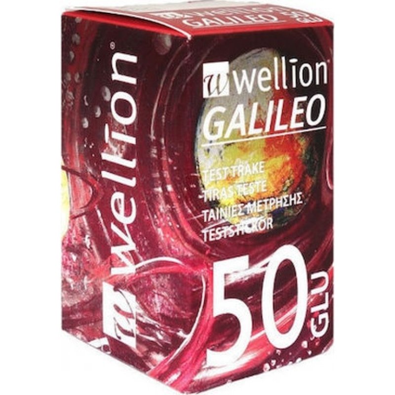 Wellion Galileo Blood Glucose Test Strips - 50 Pieces