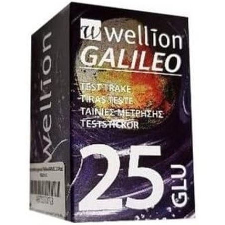 Med Trust Wellion Galileo Glucose Test Strips 25 Strips