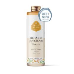 Eliah Sahil Organic Tooth & Mouth Oil with Turmeric 100ml - Strengthens Gums & Promotes Oral Health