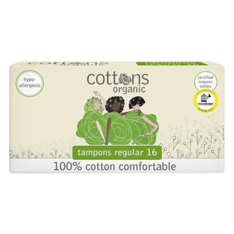 Cottons Tampons Regular By Cottons