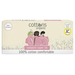 Cottons Cottons Tampons Super - Ideal For Heavy Flow Days