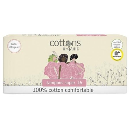 Cottons Cottons Tampons Super - Ideal For Heavy Flow Days