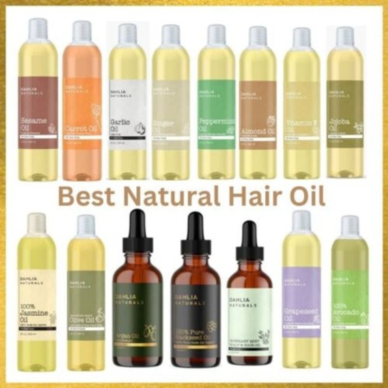 Dahlia Naturals 100% Pure and Natural All Essential Hair Oils