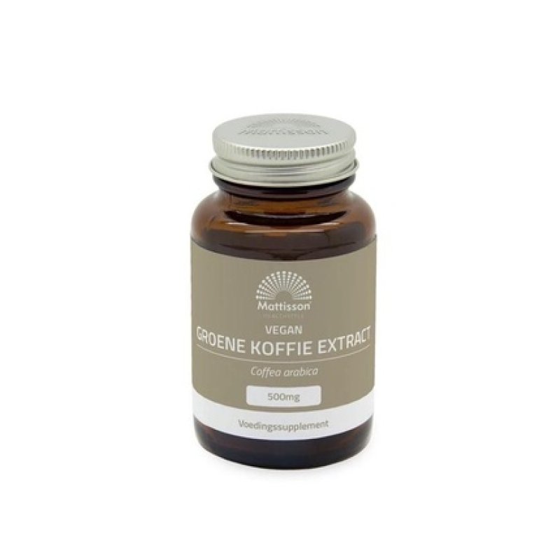 Mattisson Green Coffee Bean Extract 500 Mg - Dietary Supplement