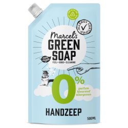 Marcel's Green Soap Hand Soap 0% Refill - Eco-Friendly Hand Soap