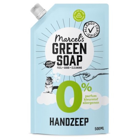 Marcel's Green Soap Hand Soap 0% Refill - Eco-Friendly Hand Soap