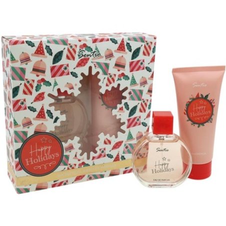 Sentio Sentio Gp Happy Holidays Shower 100ml 50ml Eau De Parfum In A Gift Box With A Snowflake Motif