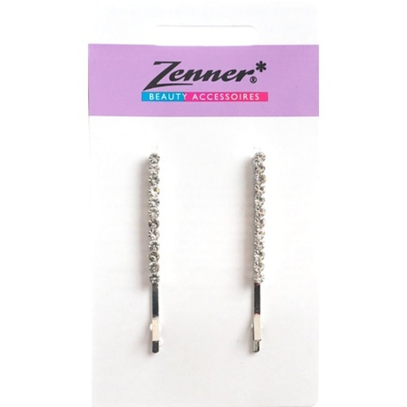 Zenner Hair Clips With Rhinestones