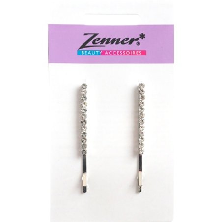 Zenner Hair Clips With Rhinestones