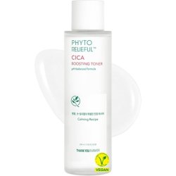 Thankyou Farmer Phyto Relief Cica Boosting Toner 200ml - PHA LHA Liquid