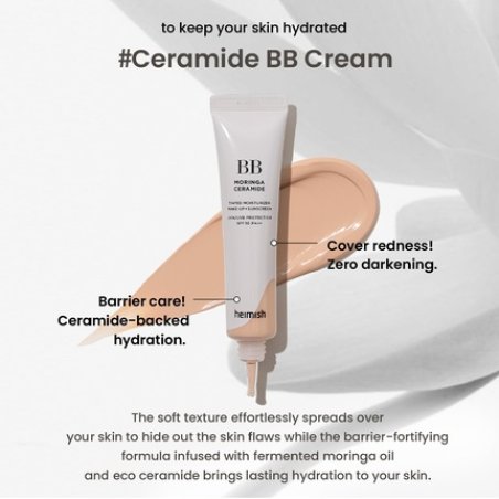 Moringa Ceramide BB Cream SPF 30 PA 28 Tan