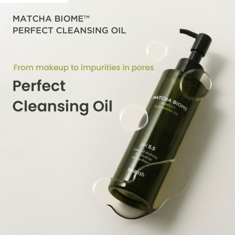 Matcha Biome Perfect Cleansing Oil 150ml - Makeup Remover with Matcha