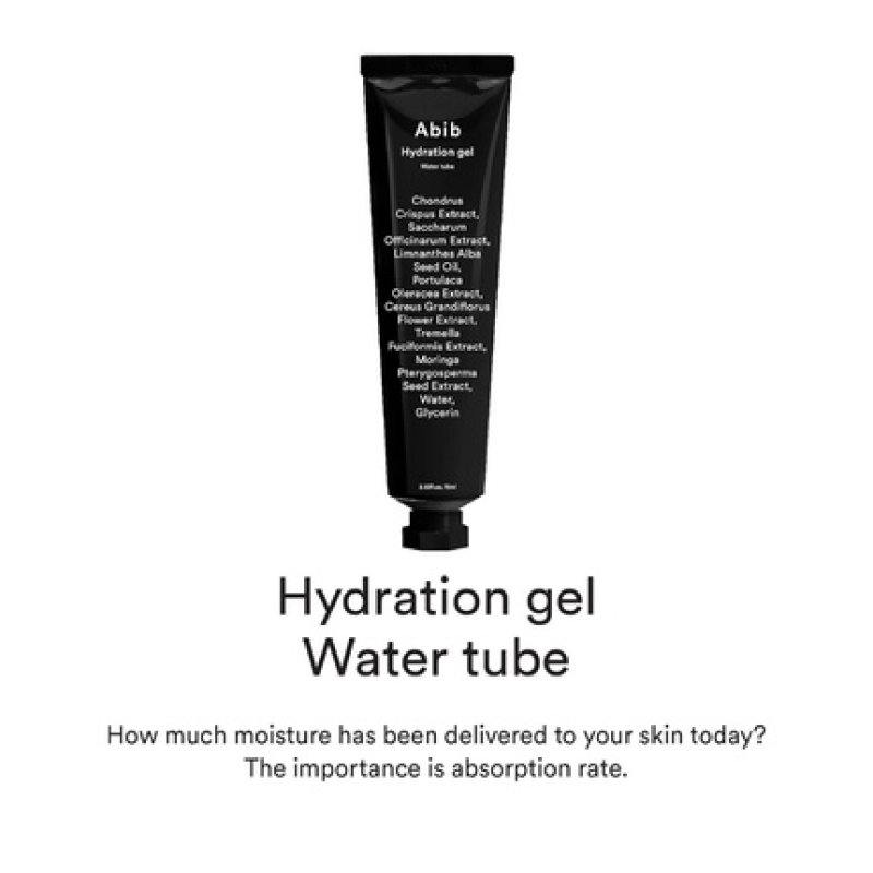 Hydration Gel Water Tube