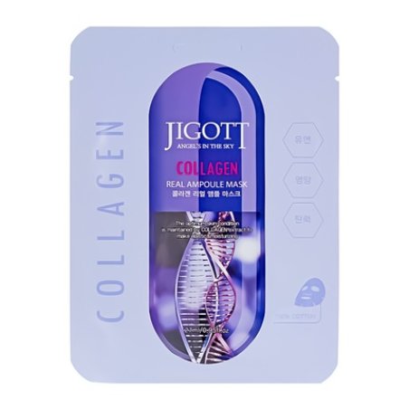 Jigott Jigott Collagen Real Ampoule Mask 27 Ml