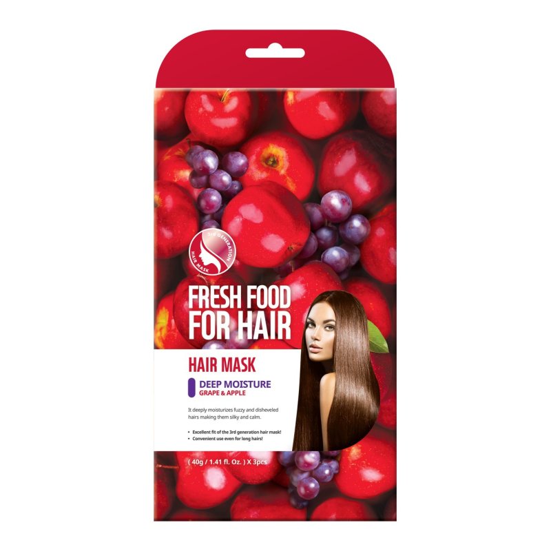 Fresh Food Farm Skin Apple and Grape Cap Hair Mask