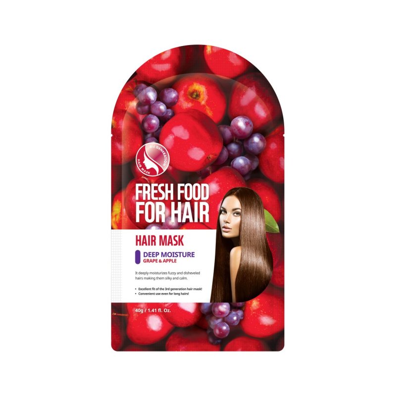 Fresh Food Farm Skin Apple and Grape Cap Hair Mask