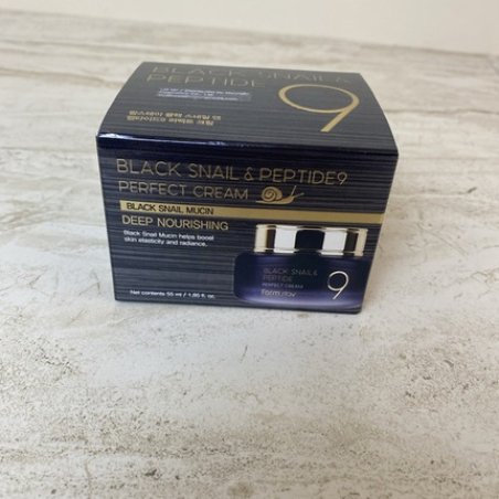 Farmstay Black Snail & Peptide 9 Perfect Cream Deep Nourishing 55ml
