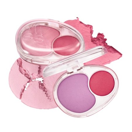 Mellow Dual Blush Pk01 Love Me Highkey Dual Color Jelly Texture 12 Colors