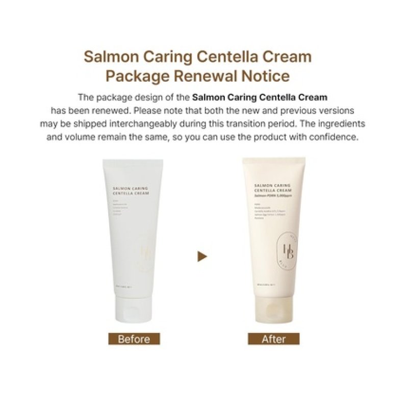 Salmon Caring Centella Cream with Salmon PDRN and Salmon Egg Extract