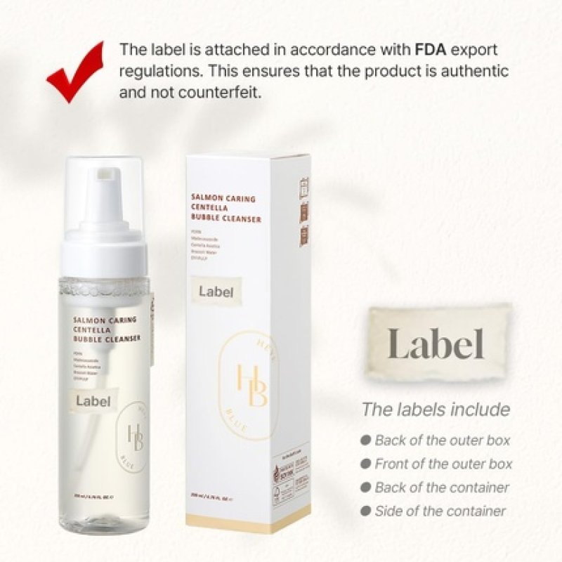 Salmon Caring Centella Bubble Cleanser with Salmon PDRN and pH 5.5