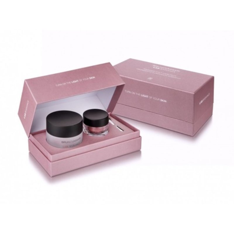 Bruno Vassari 2021 Limited Edition Set - Niacinamide Illuminating Cream For Face, Neck, And Decollete 50 Ml & Lab