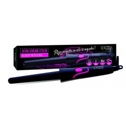 ID Italian IDERD-508 hair styling tool Curling wand Warm Blue, Pink 25 W 1.7 m