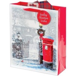 Bolsius Misty Pink Rustic Shine Pillar Candle 8cm x 7cm