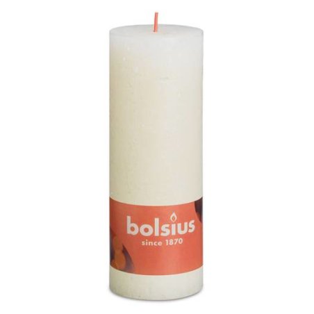 Bolsius Rustiko Shine wax candle Cylinder Cream 1 pc(s)