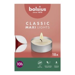 Bolsius Maxi Tealight 10 Hours