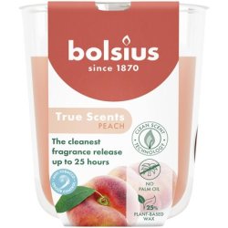Bolsius Fragrance Glass 80/73 True Scents Peach