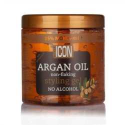 Style Icon Argan Oil Non-Flaking Styling Gel 525ml