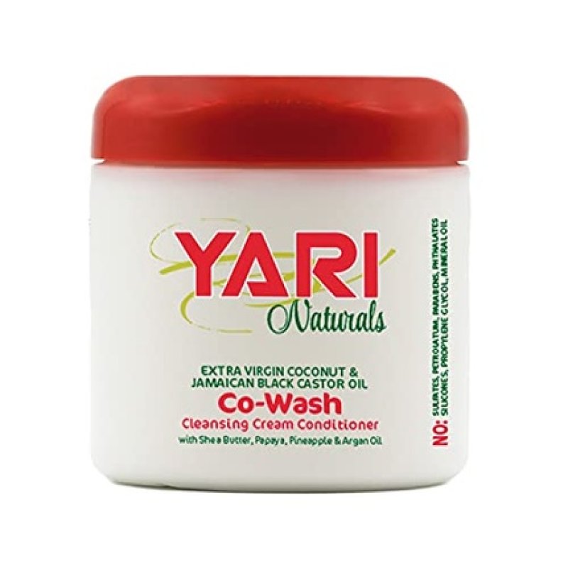 Yari Naturals Coconut & Jamaican Black Castor Oil Co Wash Cream Conditioner 475ml