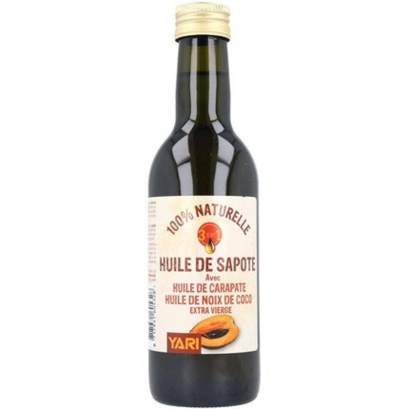 Yari Natural Sapote Oil 250 Ml Castor Coconut