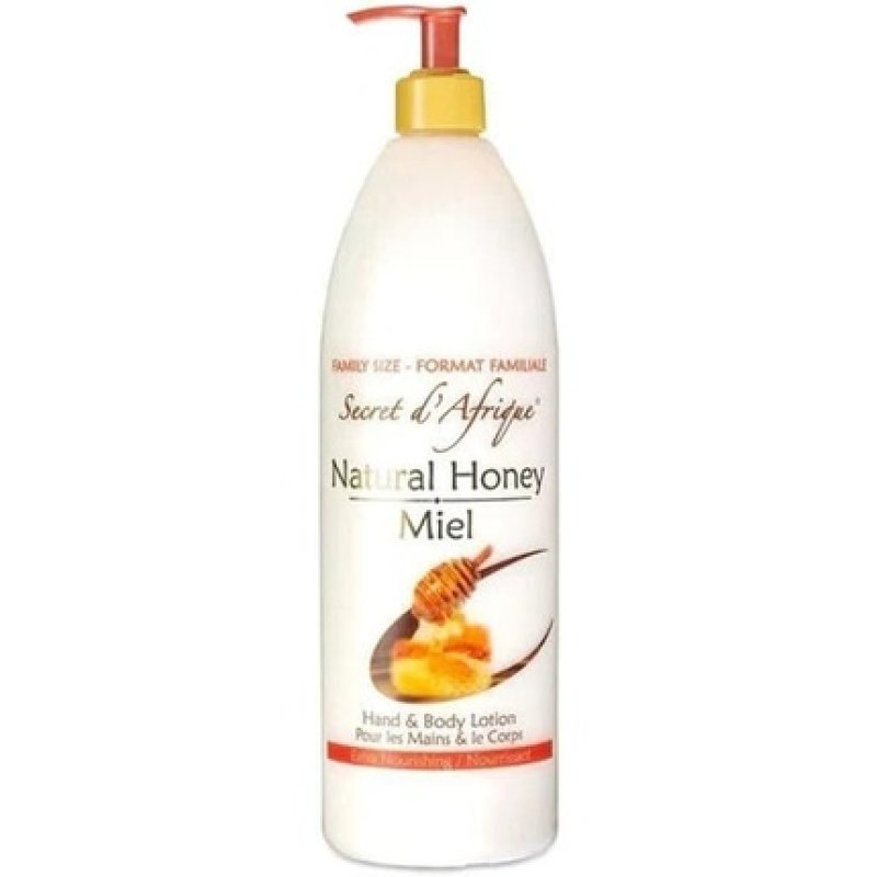 Yari Secret D'Afrique Natural Honey Hand & Body Lotion Cream with Honey