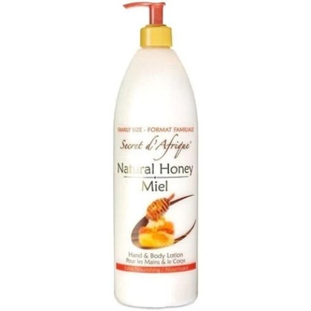Yari Secret D'Afrique Natural Honey Hand & Body Lotion Cream with Honey