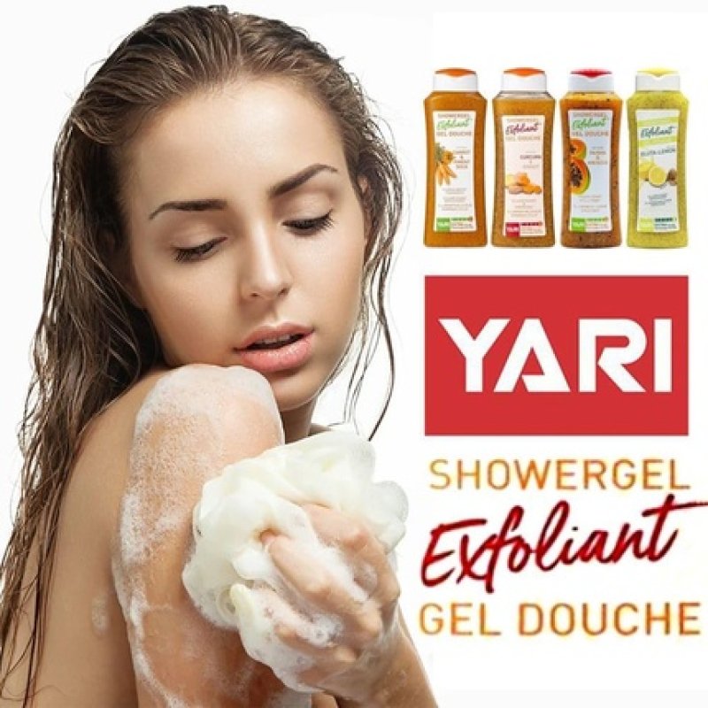 Yari Papaya & Hibiscus Exfoliating Shower Gel 500ml